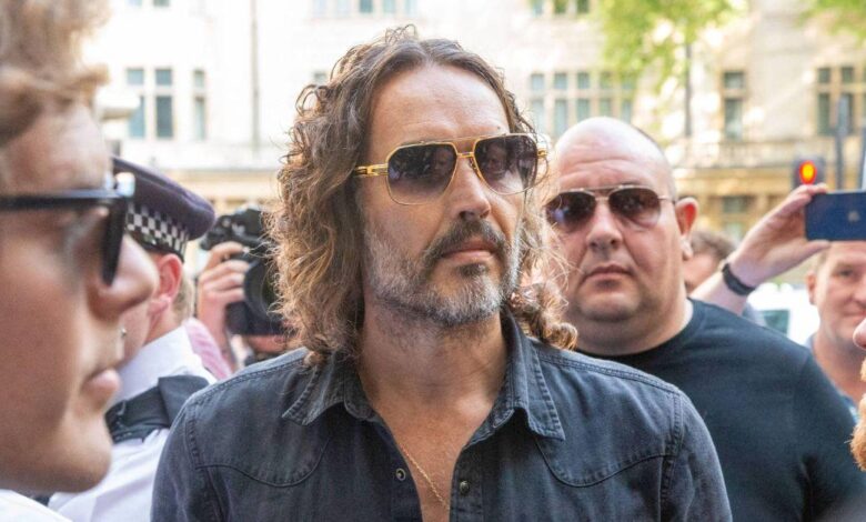 Russell Brand granted bail after the court appears on rape costs