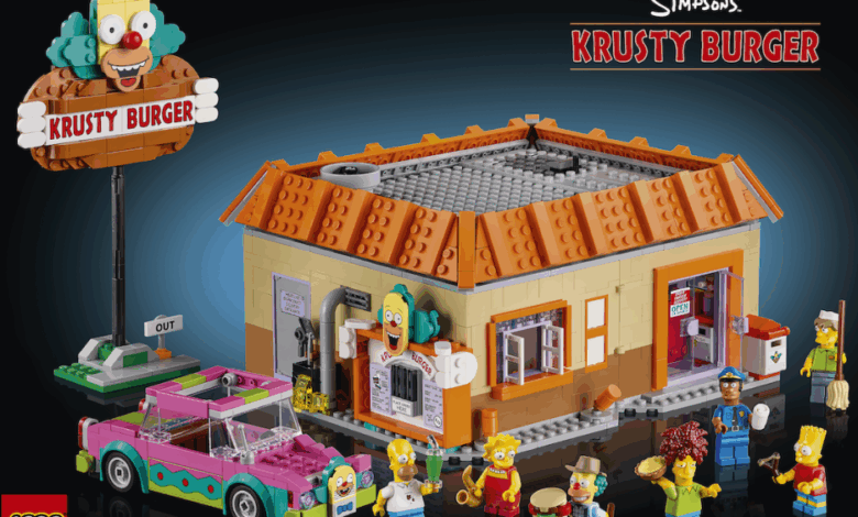 'The Simpsons' and LEGO to release new Krusty Burger Set