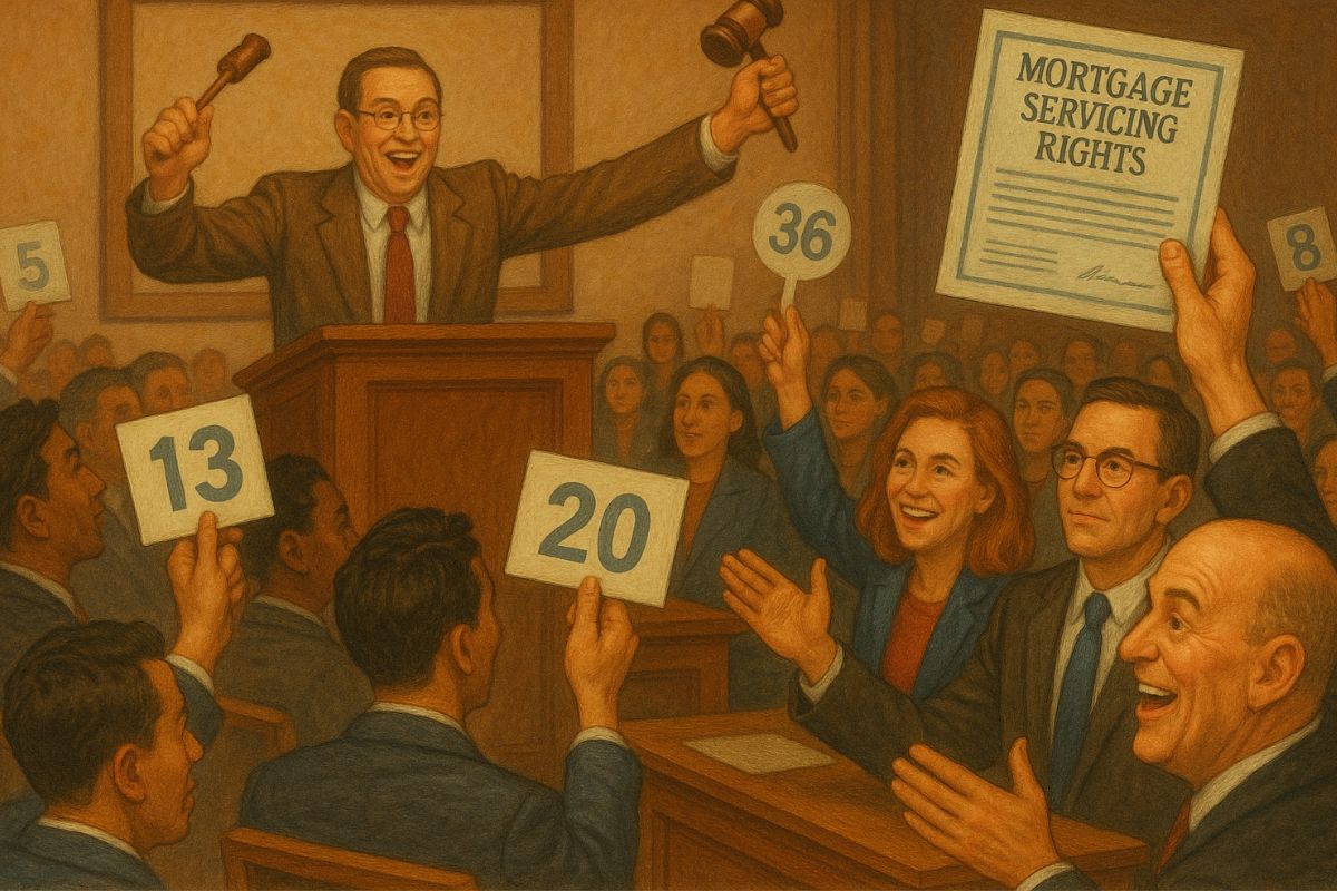 The market for mortgage maintenance rights is booming