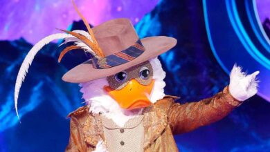 The masked singer unveils Lucky Duck with a panel member connection