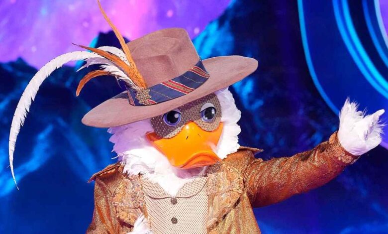The masked singer unveils Lucky Duck with a panel member connection