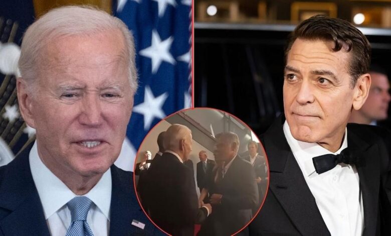 Triest Moment Joe Biden did not recognize a good friend George Clooney