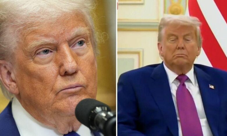 Trump's 'sleepy' video spark wave of health rumors while asking questions