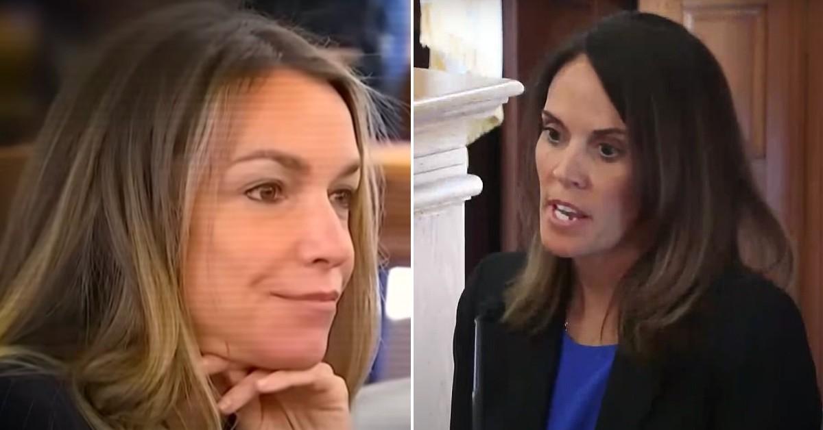 Witness claims that Karen reportedly read, "said she hit the police with her car '