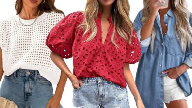 17 stylish and festive fourth of July tops - less than $ 40
