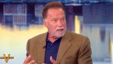 Arnold Schwarzenegger is raging about illegal immigrants on 'The View'