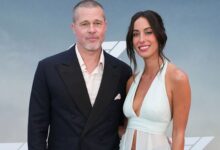 Brad Pitt and Ines de Ramon look great on 'F1' Film premiere