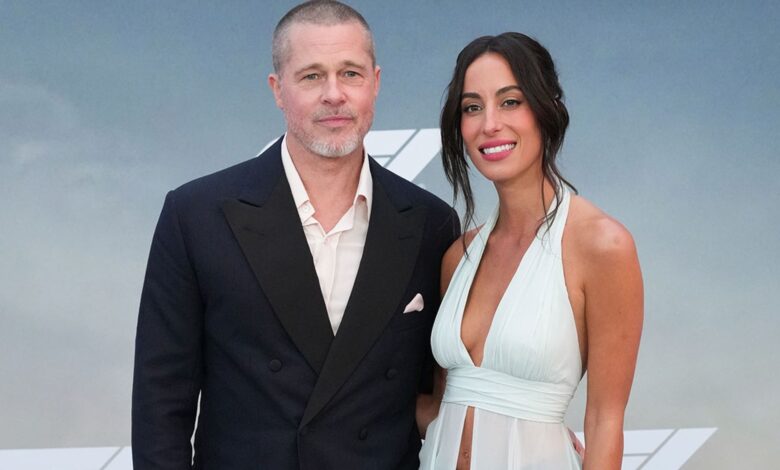 Brad Pitt and Ines de Ramon look great on 'F1' Film premiere
