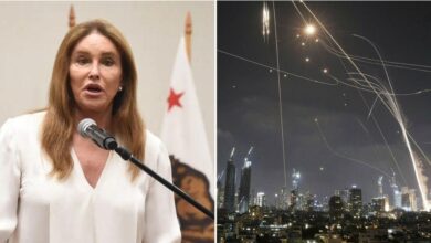 Caitlyn Jenner cannot leave Israel in the midst of the fear of a nuclear war with Iran