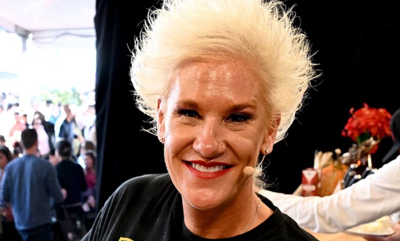 Food Network star Anne Burrell laughs in the last photo posted before death