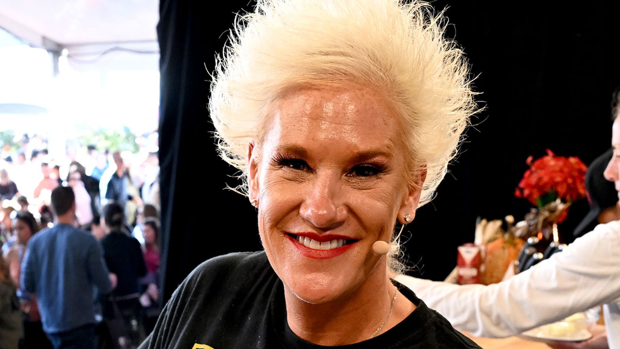 Food Network star Anne Burrell laughs in the last photo posted before death