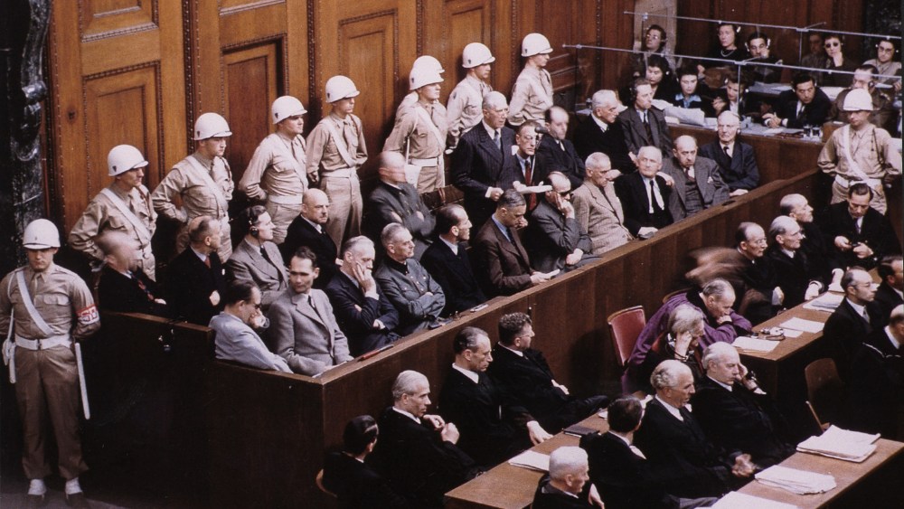 France TV distribution boards 'Nuremberg, The Trial of the Century'