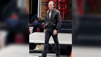 Hollywood A-Lister looks 'totally unrecognizable' while photographing new film
