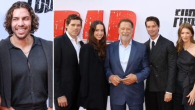 How the children of Arnold Schwarzenegger have agreed his Lovechild at Premiere