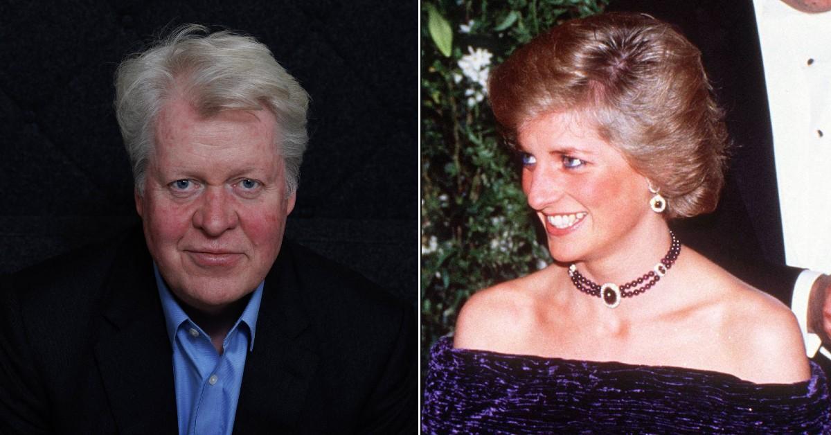 In the grim daily serious pilgrimage of Princess Diana's brother