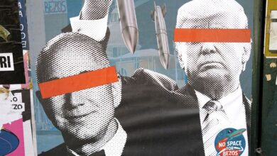 Italy plays' No Space for Bezos' versus' Welcome, Mr. Amazon! '