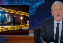 Jon Stewart gives furious monologue about the death of the legislators of Minnesota