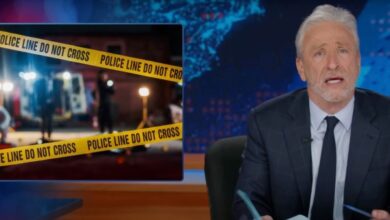 Jon Stewart gives furious monologue about the death of the legislators of Minnesota