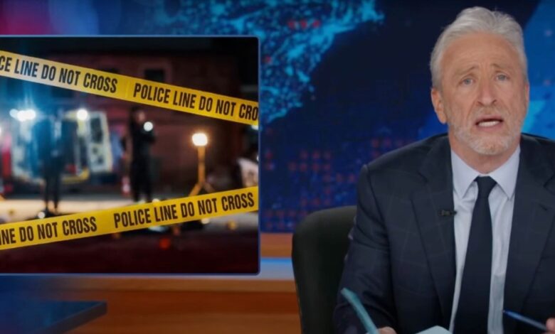 Jon Stewart gives furious monologue about the death of the legislators of Minnesota