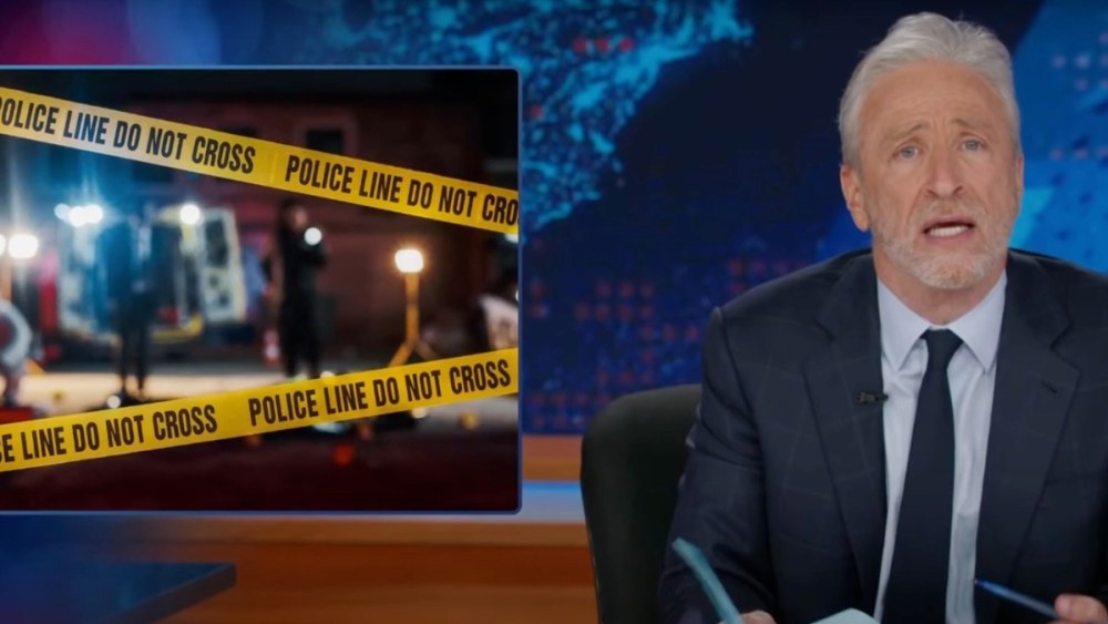 Jon Stewart gives furious monologue about the death of the legislators of Minnesota