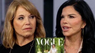 Katie Couric calls the Vogue cover of Lauren Sanchez in wedding dress 'Sticky'