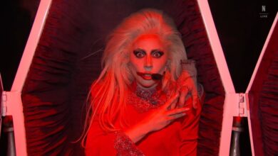 Lady Gaga does dance in Netflix Tudum on Wednesday, Abracadabra sings