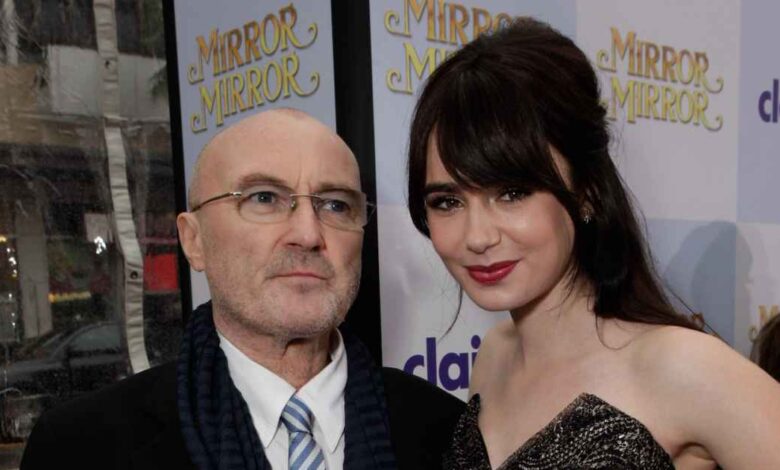 Lily Collins shares Father's Day tribute to Dad Phil Collins