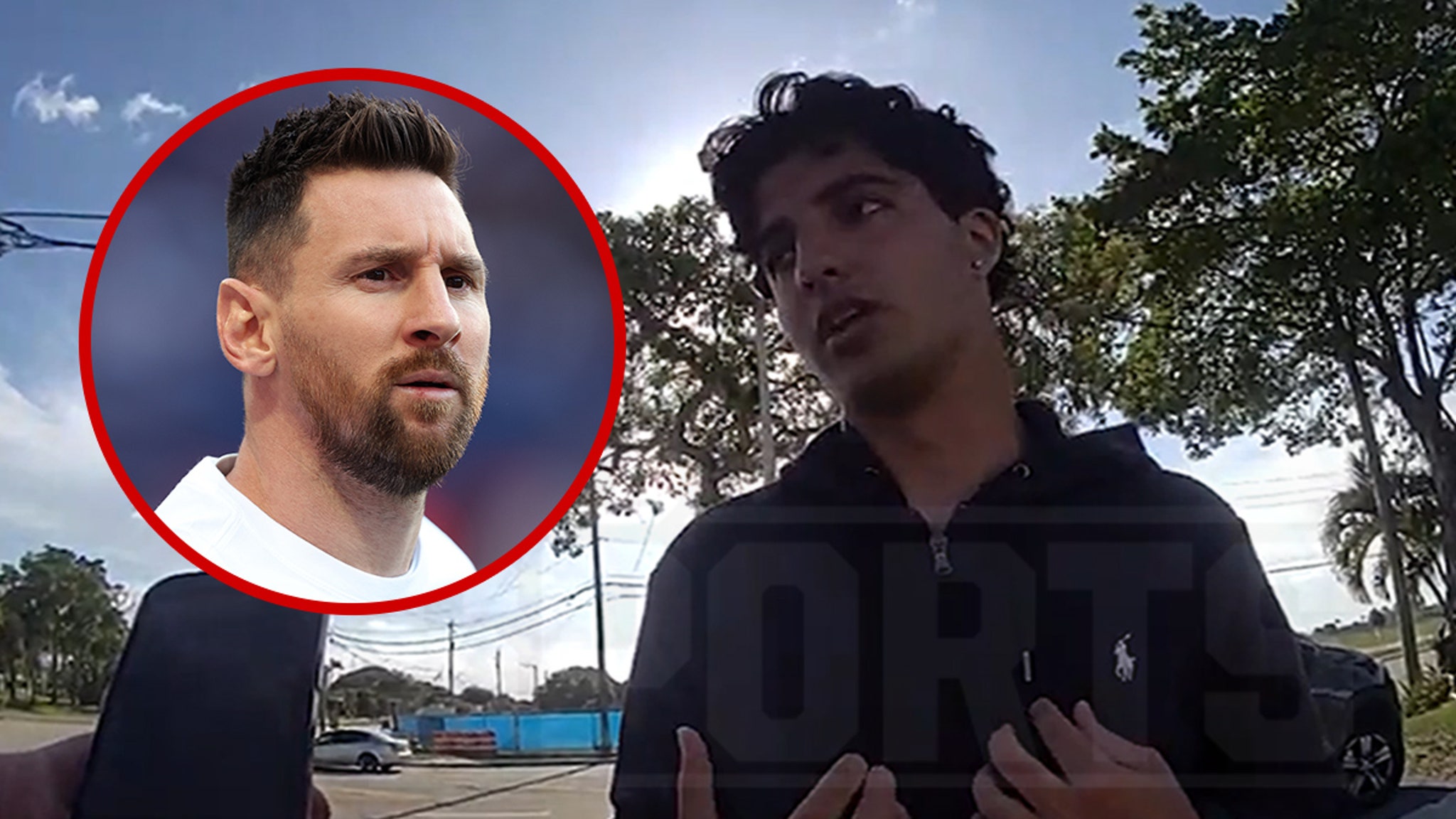 Lionel Messi fan punished by agent after hurrying football star