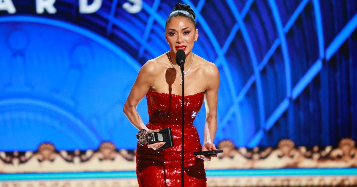 Nicole Scherzinger's emotional 2025 Tony Awards Speech Highlights
