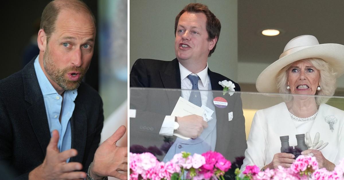 Prince William 'at war with the son of Queen Camilla'