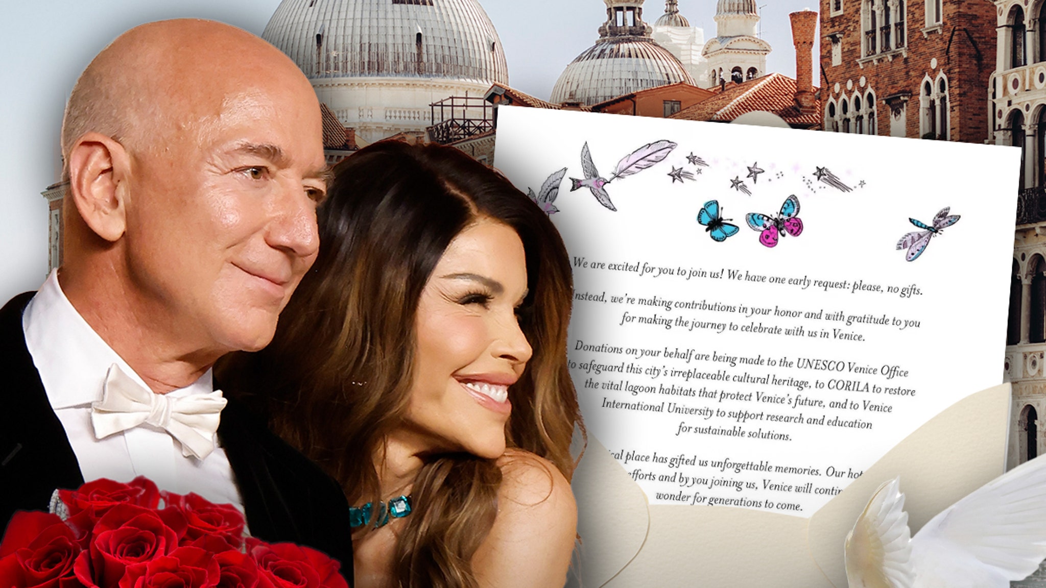 See the marriage invitation of Jeff Bezos and Lauren Sanchez