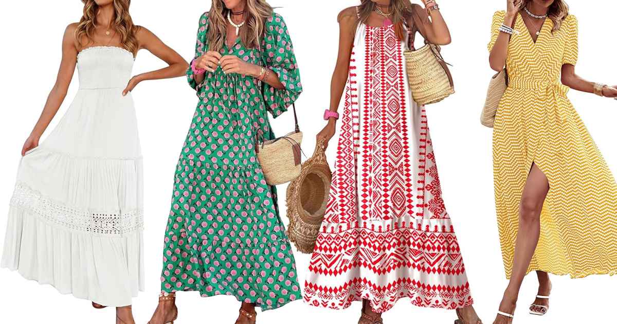 17 Separate holiday maxi dresses that go from beach to dinner