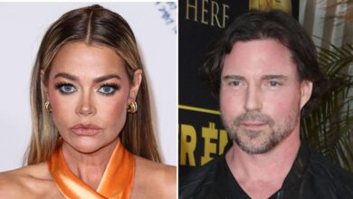 Denise Richards claims that Aaron Phyphers has hit her head during an altercation