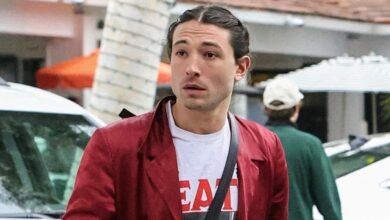 Ezra Miller 'is welcomed by Hollywood'