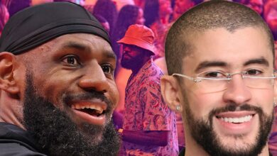 LeBron James deposits a movement at Bad Bunny's Puerto Rico Residency Debut