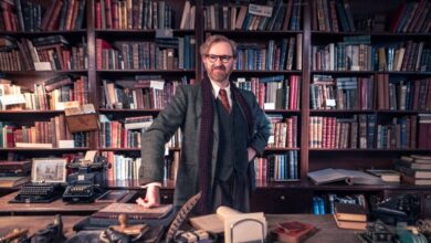 Mark Gatiss about the new series 'Bookish' and the 'Romance of Crime'