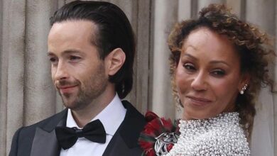 Mel B holds the knot with hair stylist Rory McPhee in London