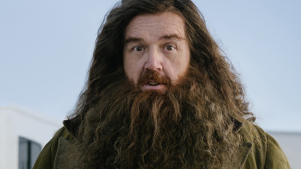 Nick Frost makes Hagrid debut in first look photo