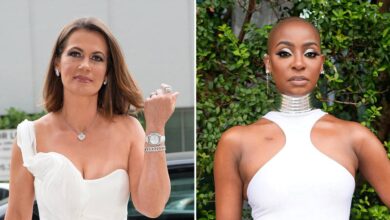 Rhom's Julia Lemigova apologizes for throwing a drink on Gudy Abraira