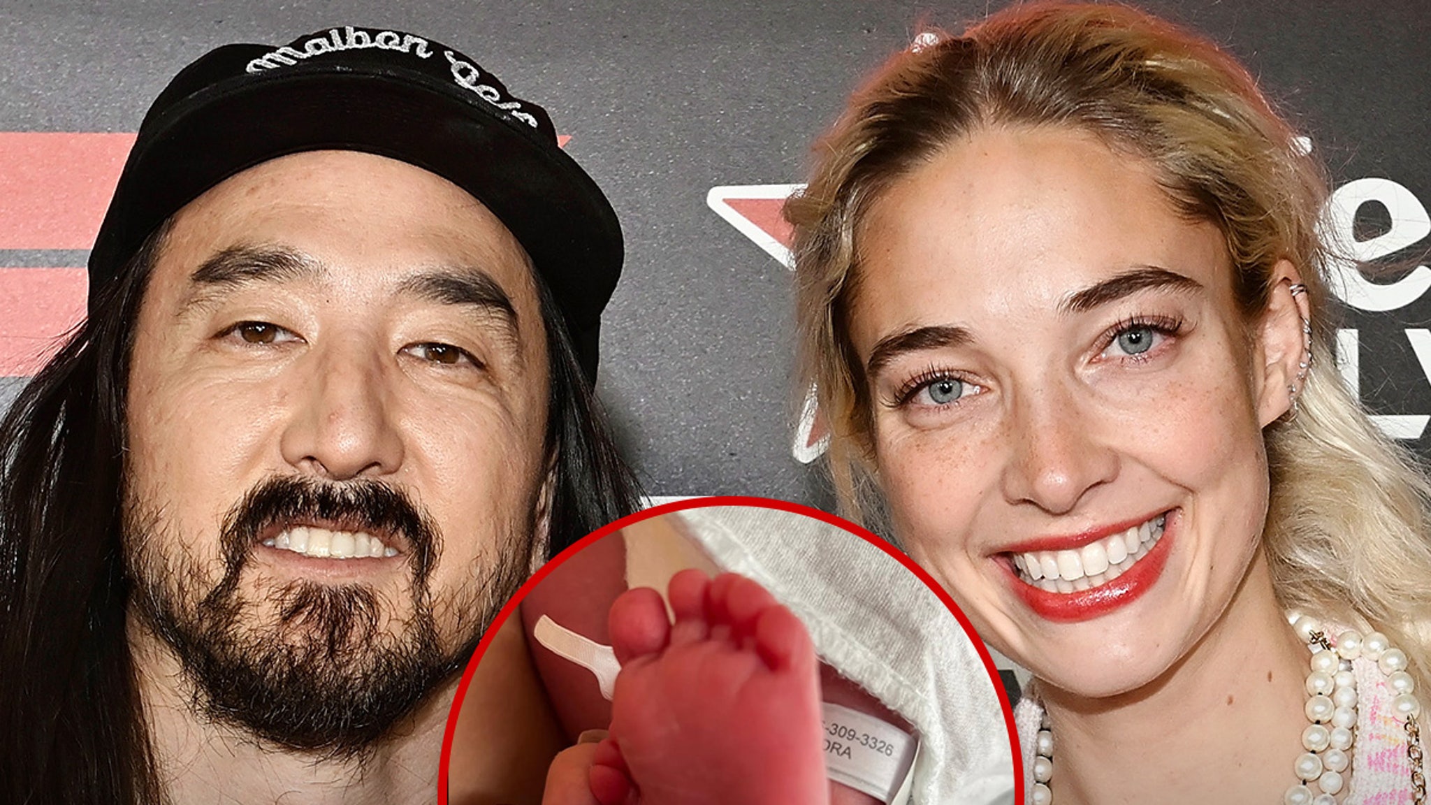 Steve Aoki welcomes the first child with wife Sasha