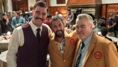Travis Kelce reveals Dad's Happy Gilmore 2 Cameo: behind the scenes