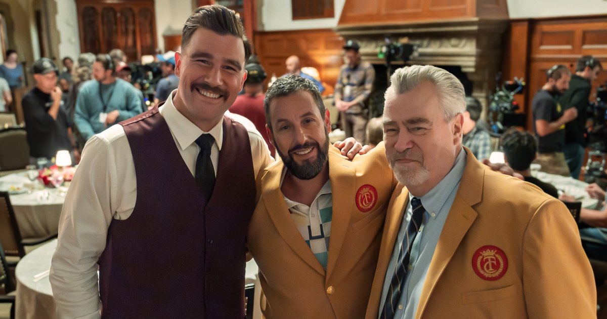 Travis Kelce reveals Dad's Happy Gilmore 2 Cameo: behind the scenes