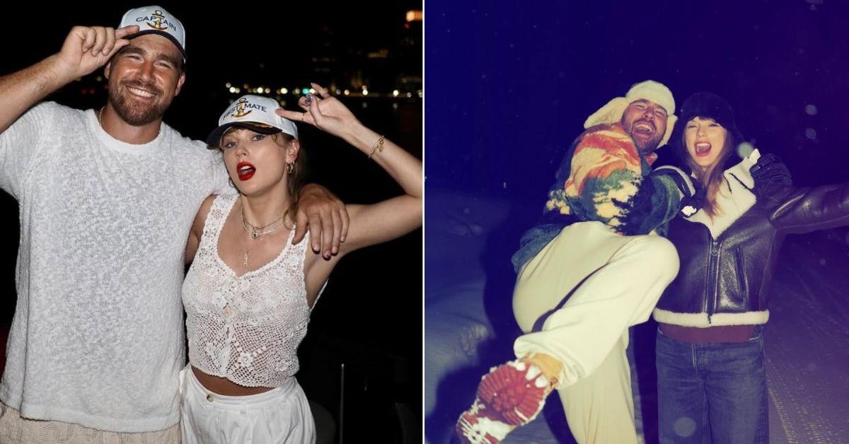 Travis Kelce shares rare photos with Taylor Swift in the midst of marriage rumors