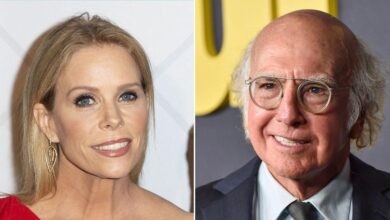 Cheryl Hines 'Iced Out' from the new HBO show of TV armor Larry David