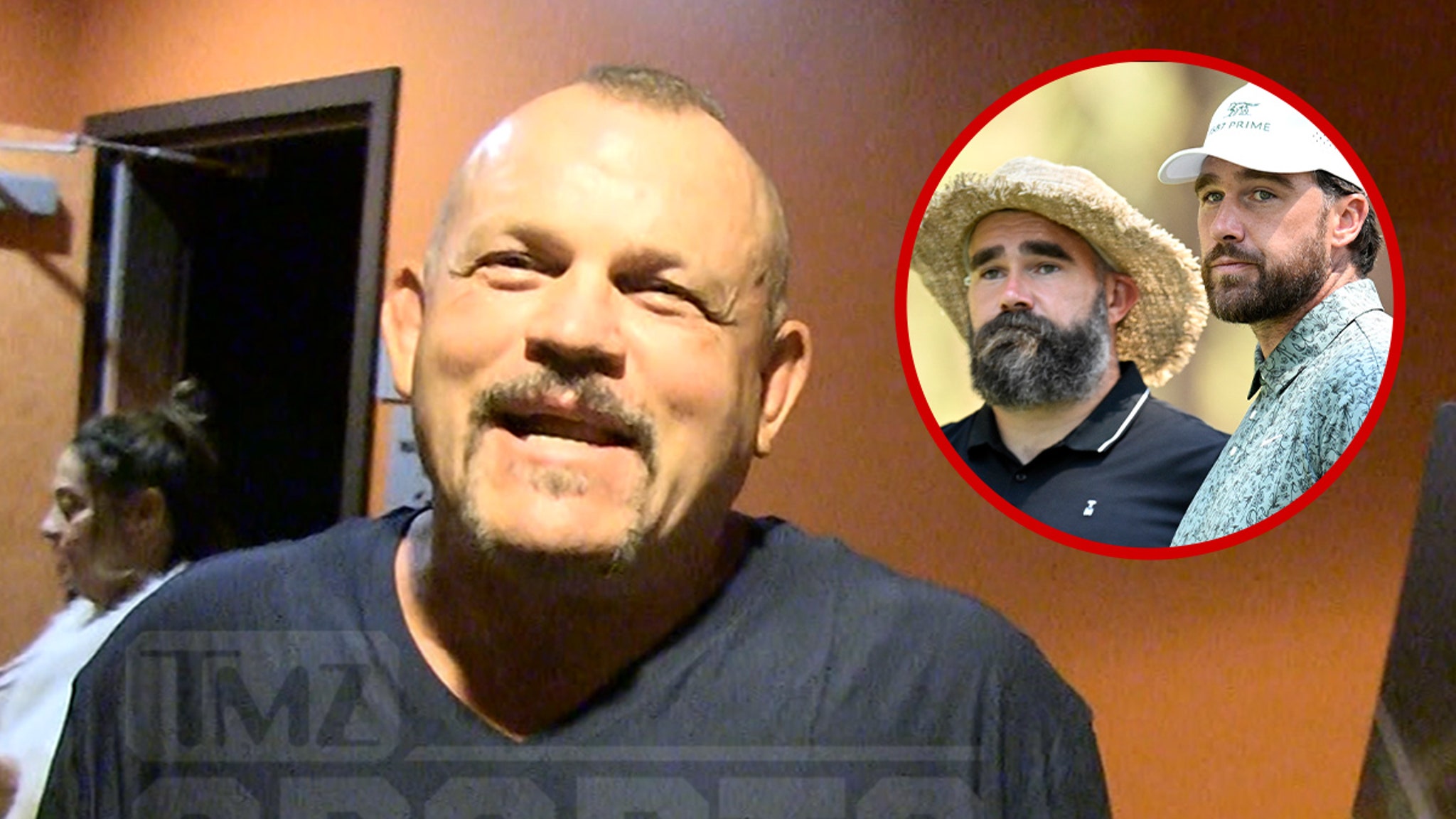 Chuck Liddell says that advertisement with 'great' Kelce Brothers was 'great'