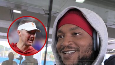 Lendale White defends Lincoln Riley, predicts USC Playoff -