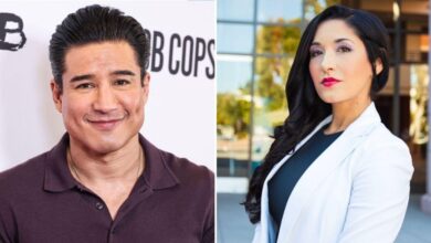 Mario Lopez 'shouts' in a wild court struggle with 'Flu Shot Cheerleader'