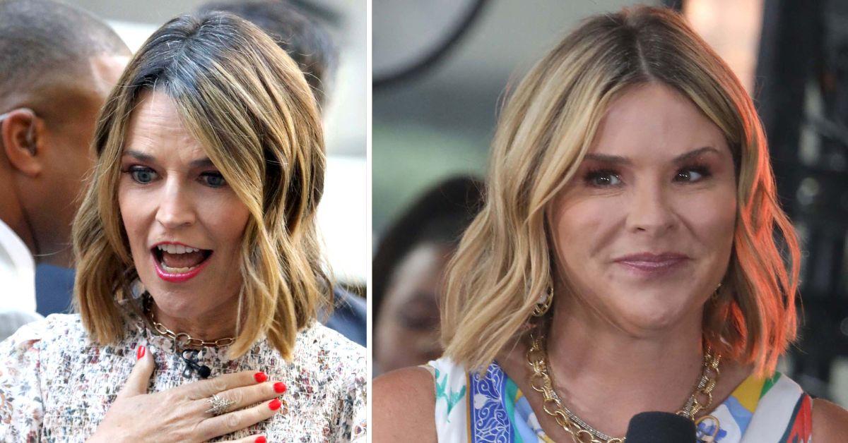 Savannah Guthrie and Jenna Bush Hager have a big fall -out on 'Today'