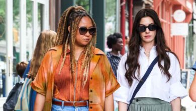 See Anne Hathaway and Meryl Streep filming Devil Wears Prada 2 in NYC