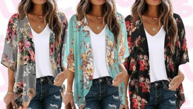 Shoppers are obsessed with this $ 9 arm -slimming kimono